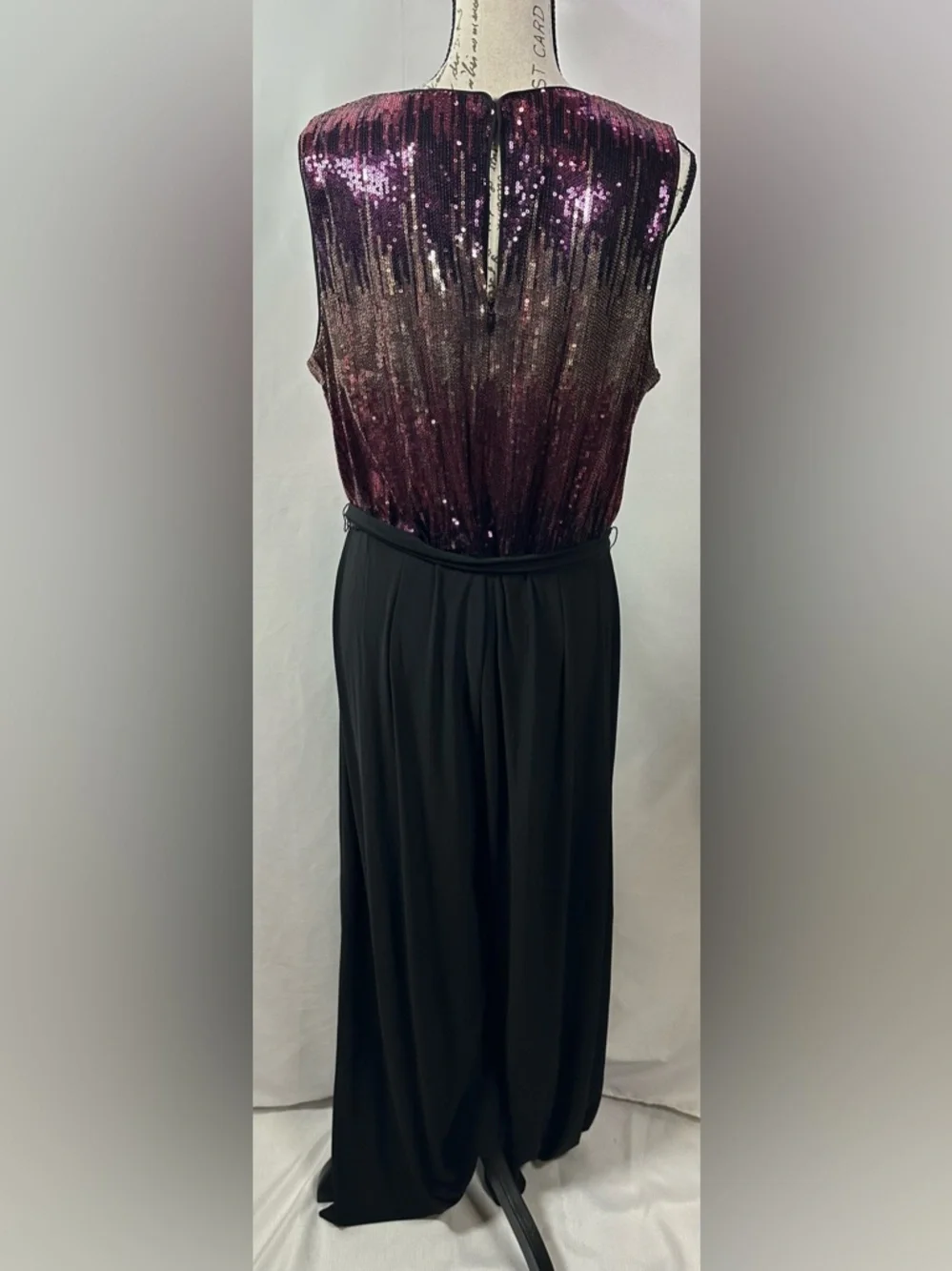 🩷Black Wide-Leg Wrap Pants with Waist Tie